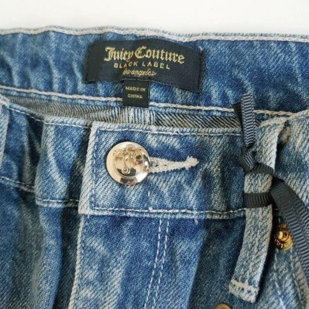 Designed By Juicy Couture Black Label!!!! NWT Girlfriend Jeans - Picture 6 of 12